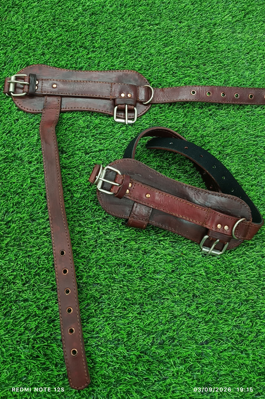 پابند چرمی کراس آور بدنسازی